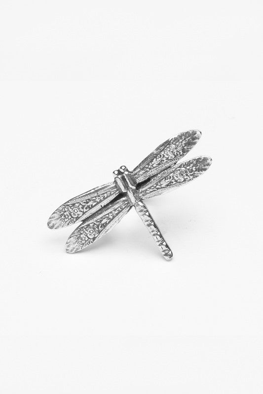 Dragonfly Sterling Silver Spoon Ring - Silver Spoon Jewelry