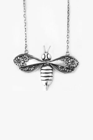 Stella Bee Sterling Silver Necklace - Silver Spoon Jewelry