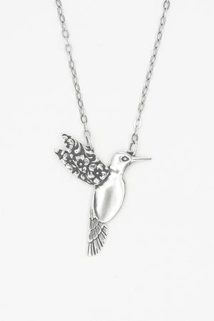 Petite Hummingbird Necklace