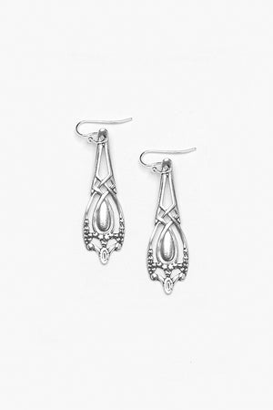 Marquis Drop Earrings - Silver Spoon Jewelry