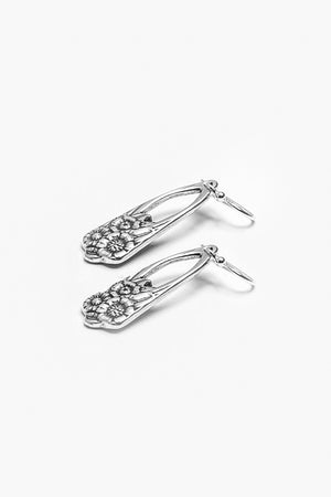 June Drop Earrings - Silver Spoon Jewelry