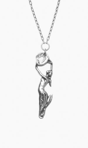 Mermaid Sterling Silver Necklace