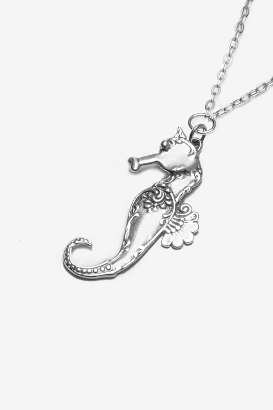 Seahorse Sterling Silver Necklace