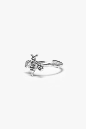 Bee Sterling Ring - Silver Spoon Jewelry