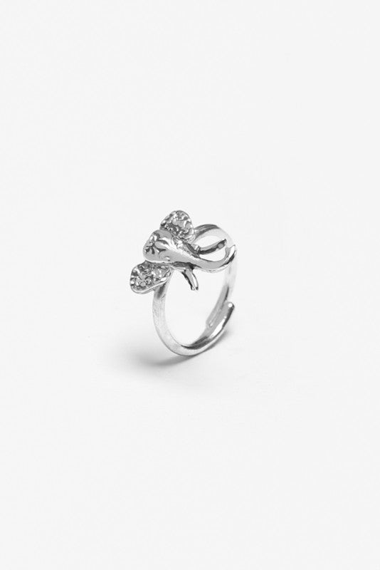 Elephant Sterling Ring - Silver Spoon Jewelry