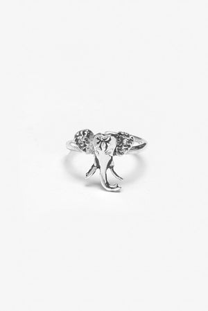 Elephant Sterling Ring - Silver Spoon Jewelry