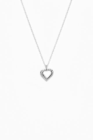 Monterey Heart Sterling Necklace