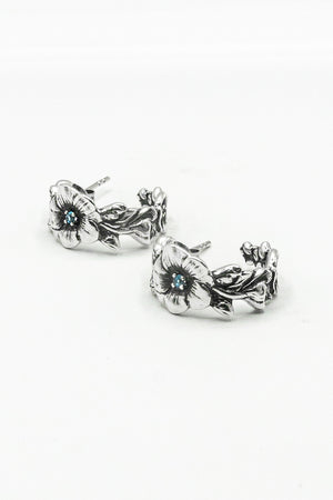 Alice Blue Topaz Earring