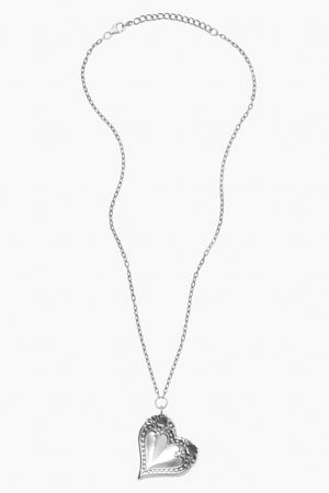 Monterey Sterling Silver Heart Necklace