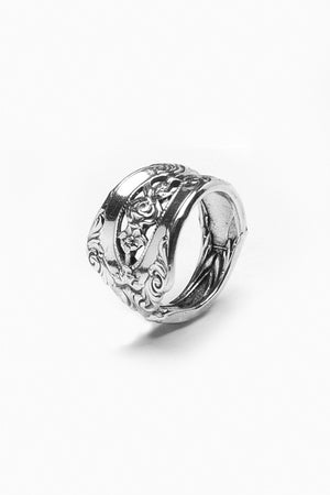 Empire Spoon Ring - Silver Spoon Jewelry