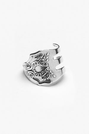 Fork Laureate Spoon Ring - Silver Spoon Jewelry