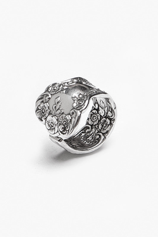 Lady Helen Sterling Silver Spoon Ring - Silver Spoon Jewelry