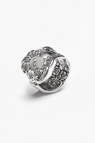 Lady Helen Sterling Silver Spoon Ring