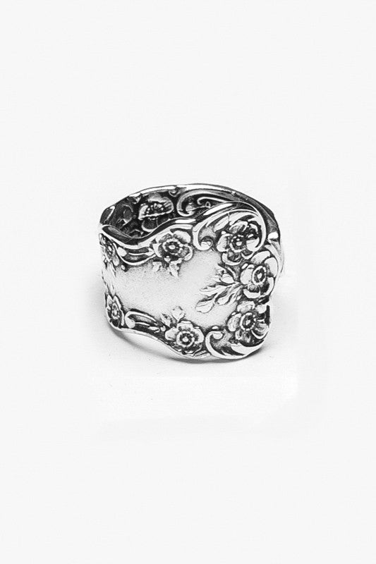 Lady Helen Sterling Silver Spoon Ring - Silver Spoon Jewelry
