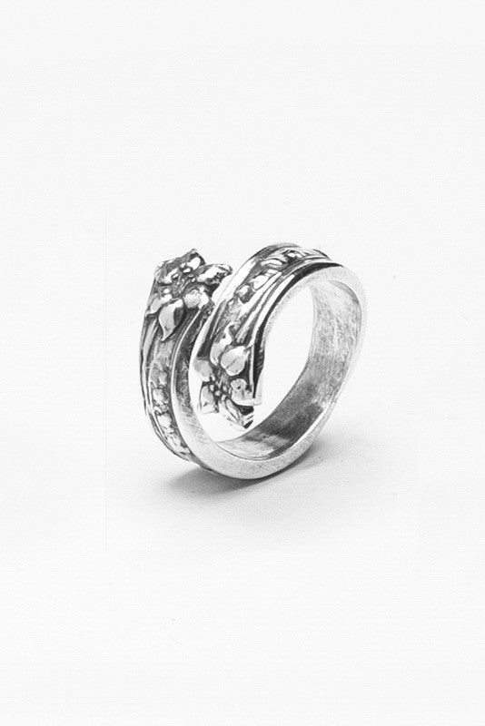 Lila Spoon Ring - Silver Spoon Jewelry