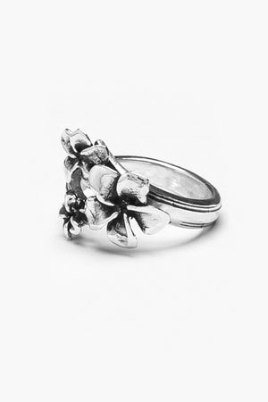 Plumeria Spoon Ring - Silver Spoon Jewelry