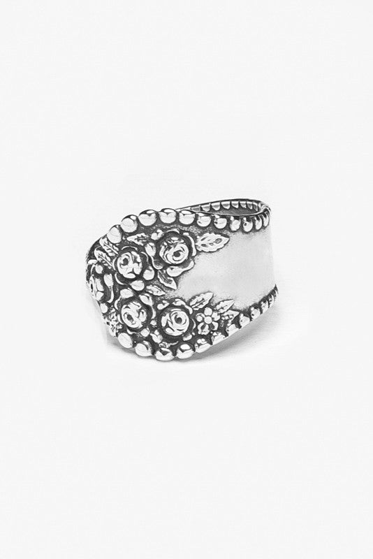 Rosemary Spoon Ring - Silver Spoon Jewelry